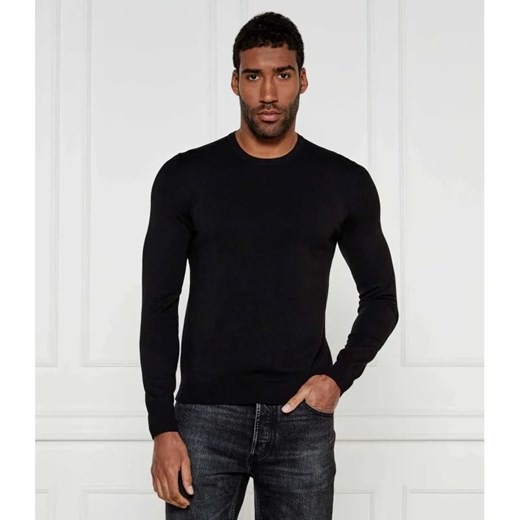 HUGO Sweter San Cody | Slim Fit ze sklepu Gomez Fashion Store w kategorii Swetry męskie - zdjęcie 184348825