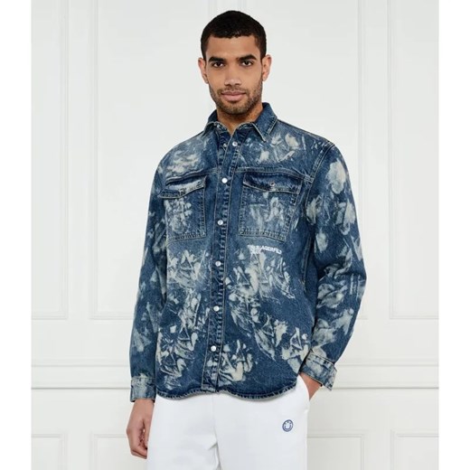 Karl Lagerfeld Jeans Jeansowa koszula | Relaxed fit ze sklepu Gomez Fashion Store w kategorii Koszule męskie - zdjęcie 184348859