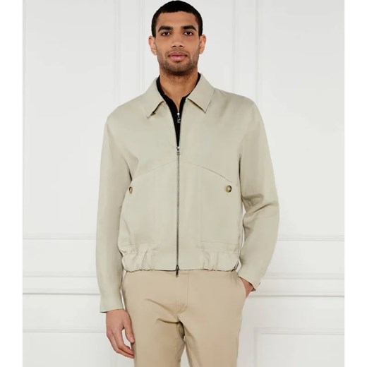 TIGER OF SWEDEN Lniana kurtka Eevert | Regular Fit ze sklepu Gomez Fashion Store w kategorii Kurtki męskie - zdjęcie 184348916