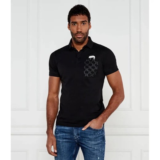 Karl Lagerfeld Polo | Regular Fit ze sklepu Gomez Fashion Store w kategorii T-shirty męskie - zdjęcie 184348979