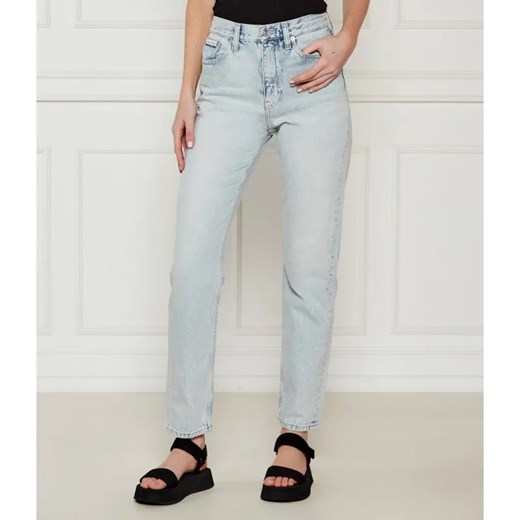 Calvin Klein Jeans Jeansy AUTHENTIC | Slim Fit ze sklepu Gomez Fashion Store w kategorii Jeansy damskie - zdjęcie 184349065