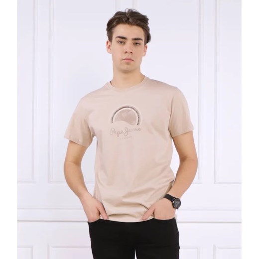 Pepe Jeans London T-shirt RICHMOND | Regular Fit ze sklepu Gomez Fashion Store w kategorii T-shirty męskie - zdjęcie 184349078