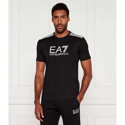 EA7 T-shirt | Regular Fit ze sklepu Gomez Fashion Store w kategorii T-shirty męskie - zdjęcie 184349087