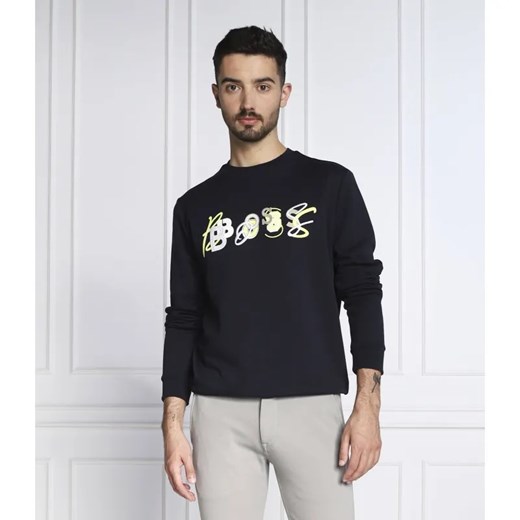 BOSS ORANGE Bluza Welogocrew | Regular Fit ze sklepu Gomez Fashion Store w kategorii Bluzy męskie - zdjęcie 184349125