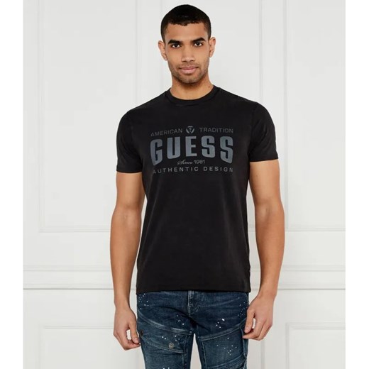 GUESS T-shirt | Regular Fit ze sklepu Gomez Fashion Store w kategorii T-shirty męskie - zdjęcie 184349129