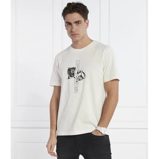 Iceberg T-shirt | Regular Fit ze sklepu Gomez Fashion Store w kategorii T-shirty męskie - zdjęcie 184349139