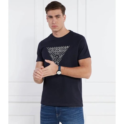 GUESS T-shirt | Regular Fit ze sklepu Gomez Fashion Store w kategorii T-shirty męskie - zdjęcie 184349259