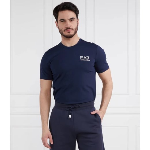 EA7 T-shirt | Regular Fit ze sklepu Gomez Fashion Store w kategorii T-shirty męskie - zdjęcie 184349268