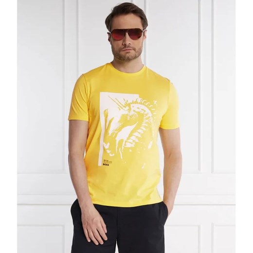 BOSS ORANGE T-shirt Te_Sea_horse | Regular Fit ze sklepu Gomez Fashion Store w kategorii T-shirty męskie - zdjęcie 184349339