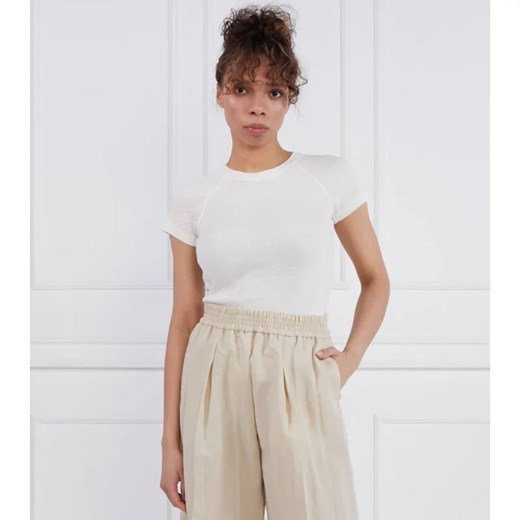 Samsøe Samsøe T-shirt | Slim Fit L Gomez Fashion Store okazja