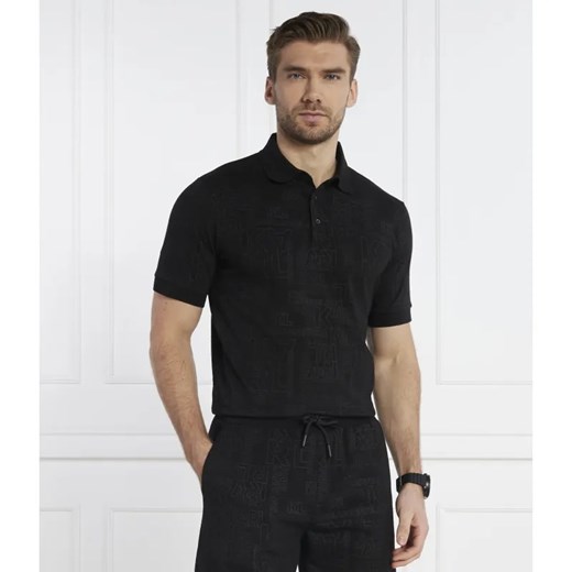 Karl Lagerfeld Polo | Regular Fit Karl Lagerfeld L okazja Gomez Fashion Store