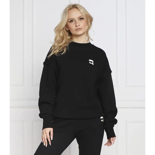Karl Lagerfeld Bluza ikonik 2.0 | Relaxed fit Karl Lagerfeld XS Gomez Fashion Store okazyjna cena
