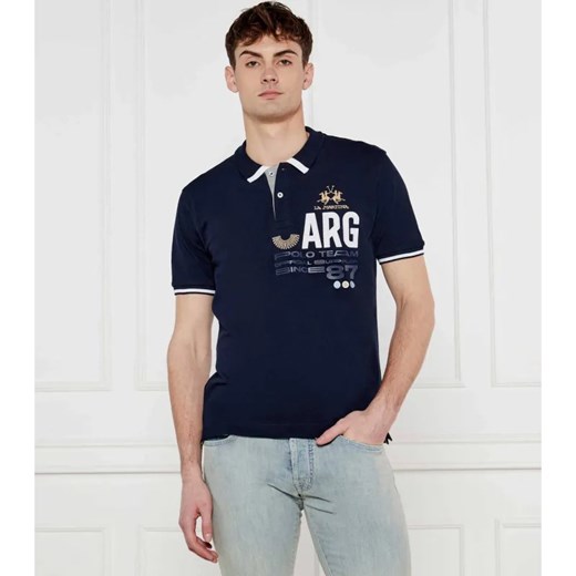 La Martina Polo | Regular Fit | stretch pique ze sklepu Gomez Fashion Store w kategorii T-shirty męskie - zdjęcie 184349575