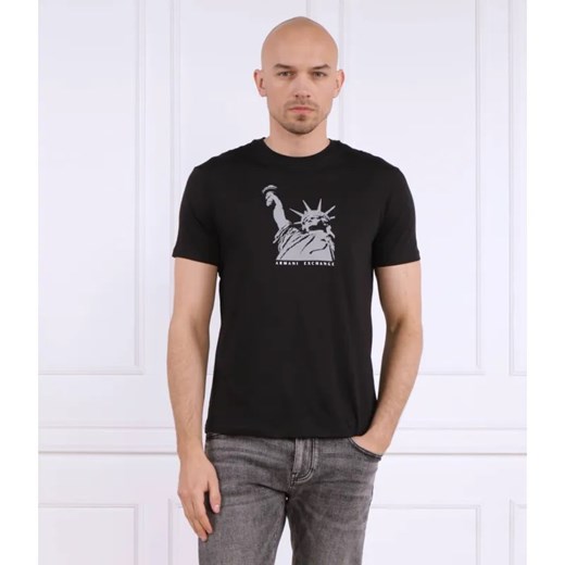 Armani Exchange T-shirt | Regular Fit ze sklepu Gomez Fashion Store w kategorii T-shirty męskie - zdjęcie 184349595