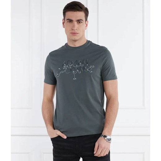 Armani Exchange T-shirt | Regular Fit ze sklepu Gomez Fashion Store w kategorii T-shirty męskie - zdjęcie 184349598