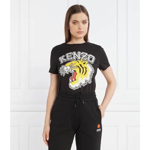Kenzo T-shirt | Regular Fit ze sklepu Gomez Fashion Store w kategorii Bluzki damskie - zdjęcie 184349617