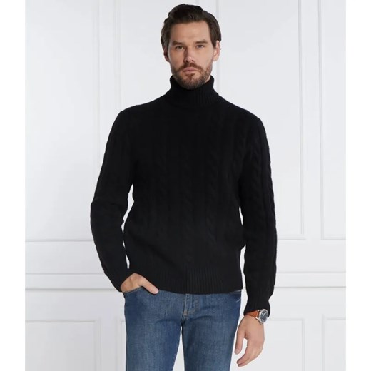 POLO RALPH LAUREN Wełniany golf | Regular Fit | z dodatkiem kaszmiru ze sklepu Gomez Fashion Store w kategorii Swetry męskie - zdjęcie 184349618