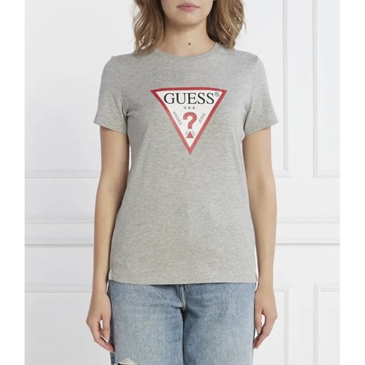 GUESS T-shirt | Regular Fit ze sklepu Gomez Fashion Store w kategorii Bluzki damskie - zdjęcie 184349679