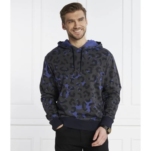 BOSS ORANGE Bluza We_Leopard | Regular Fit ze sklepu Gomez Fashion Store w kategorii Bluzy męskie - zdjęcie 184349706