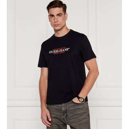 Guess Jeans T-shirt | Regular Fit ze sklepu Gomez Fashion Store w kategorii T-shirty męskie - zdjęcie 184349748