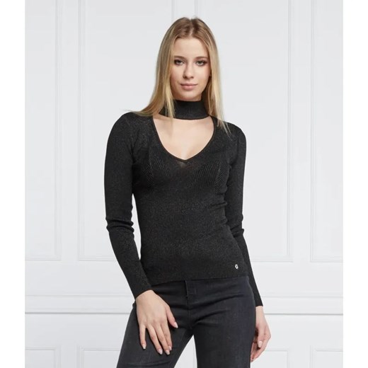 GUESS Bluzka LEXIE | Slim Fit ze sklepu Gomez Fashion Store w kategorii Bluzki damskie - zdjęcie 184349769