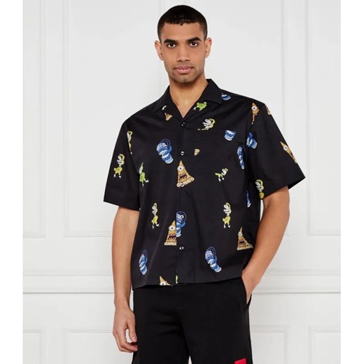 Hugo Blue Koszula Eligino | Loose fit ze sklepu Gomez Fashion Store w kategorii Koszule męskie - zdjęcie 184349816