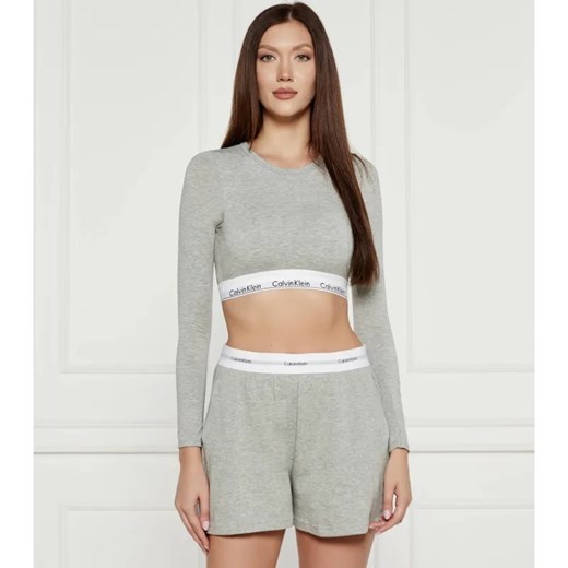 Calvin Klein Underwear Bluzka | Cropped Fit ze sklepu Gomez Fashion Store w kategorii Piżamy damskie - zdjęcie 184349848