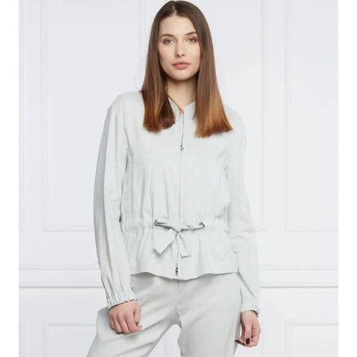 Marc Cain Lniany żakiet | Regular Fit Marc Cain 38 wyprzedaż Gomez Fashion Store