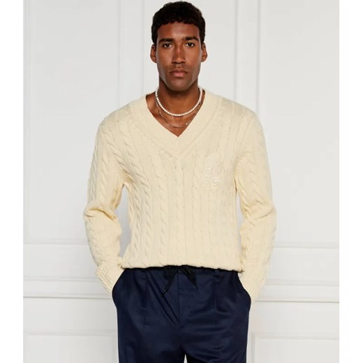 HUGO Sweter Sacoss | Regular Fit ze sklepu Gomez Fashion Store w kategorii Swetry męskie - zdjęcie 184349878