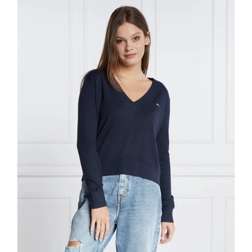 Tommy Jeans Sweter | Regular Fit ze sklepu Gomez Fashion Store w kategorii Swetry damskie - zdjęcie 184349897