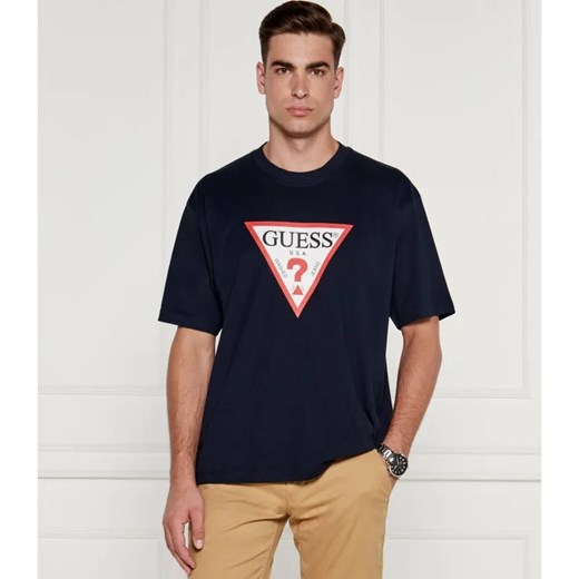 Guess Jeans T-shirt | Oversize fit ze sklepu Gomez Fashion Store w kategorii T-shirty męskie - zdjęcie 184349909