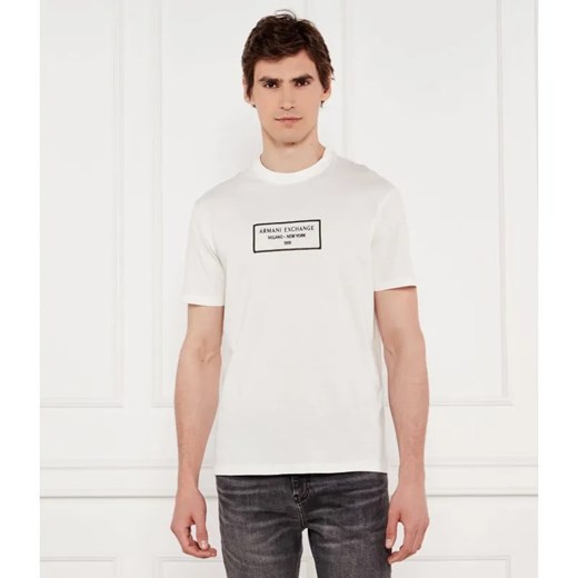 Armani Exchange T-shirt | Regular Fit ze sklepu Gomez Fashion Store w kategorii T-shirty męskie - zdjęcie 184349928
