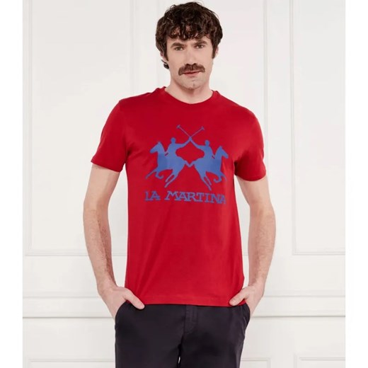 La Martina T-shirt | Regular Fit ze sklepu Gomez Fashion Store w kategorii T-shirty męskie - zdjęcie 184349977