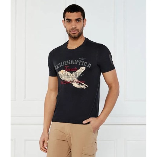 Aeronautica Militare T-shirt | Regular Fit ze sklepu Gomez Fashion Store w kategorii T-shirty męskie - zdjęcie 184349996