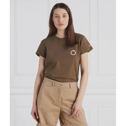 Trussardi T-shirt | Regular Fit ze sklepu Gomez Fashion Store w kategorii Bluzki damskie - zdjęcie 184350005