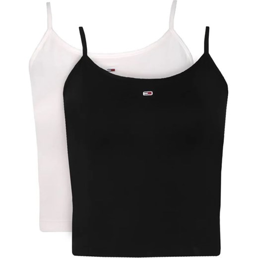 Tommy Jeans Top 2-pack | Slim Fit ze sklepu Gomez Fashion Store w kategorii Bluzki damskie - zdjęcie 184350006