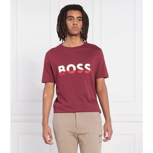 BOSS GREEN T-shirt Tee 1 | Regular Fit ze sklepu Gomez Fashion Store w kategorii T-shirty męskie - zdjęcie 184350009