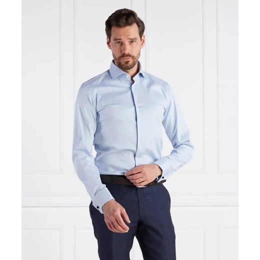 BOSS BLACK Koszula H HANK spread DC-214 | Slim Fit ze sklepu Gomez Fashion Store w kategorii Koszule męskie - zdjęcie 184350015