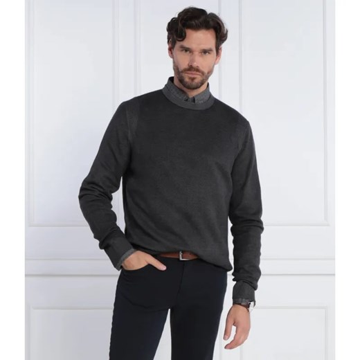 Joop! Wełniany sweter Marius | Regular Fit ze sklepu Gomez Fashion Store w kategorii Swetry męskie - zdjęcie 184350018