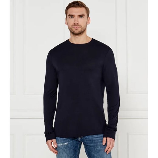 BOSS BLACK Longsleeve H-Talley 20 | Regular Fit | z dodatkiem wełny ze sklepu Gomez Fashion Store w kategorii T-shirty męskie - zdjęcie 184350036