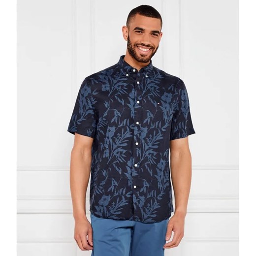 Tommy Hilfiger Lniana koszula TROPICAL | Regular Fit ze sklepu Gomez Fashion Store w kategorii Koszule męskie - zdjęcie 184350047