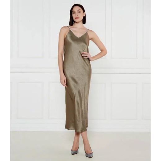 Marc Cain Satynowa sukienka ze sklepu Gomez Fashion Store w kategorii Sukienki - zdjęcie 184350068