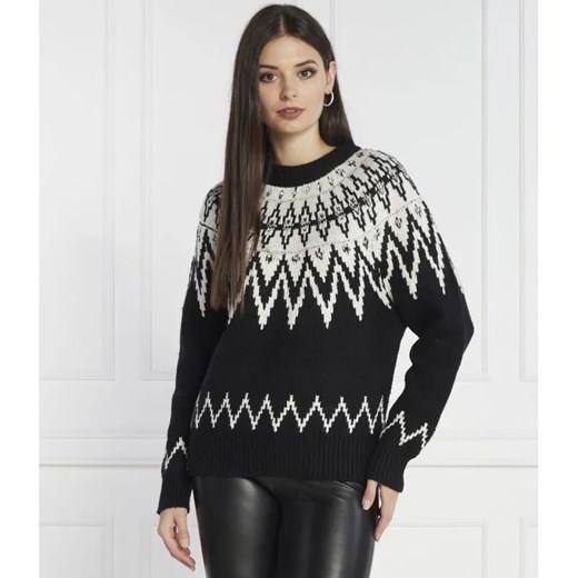 Silvian Heach Sweter | Regular Fit | z dodatkiem wełny ze sklepu Gomez Fashion Store w kategorii Swetry damskie - zdjęcie 184350167
