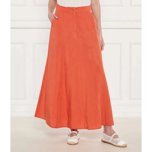 Liu Jo Spódnica | z dodatkiem lnu ze sklepu Gomez Fashion Store w kategorii Spódnice - zdjęcie 184350197