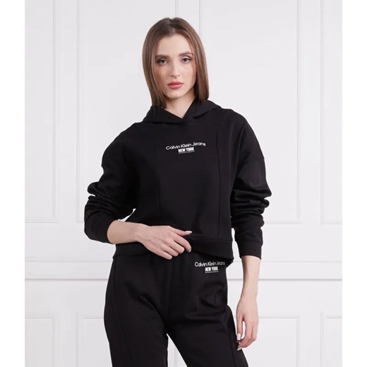 Calvin Klein Jeans Bluza | Regular Fit ze sklepu Gomez Fashion Store w kategorii Bluzy damskie - zdjęcie 184350207