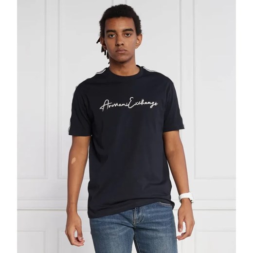 Armani Exchange T-shirt | Regular Fit ze sklepu Gomez Fashion Store w kategorii T-shirty męskie - zdjęcie 184350235