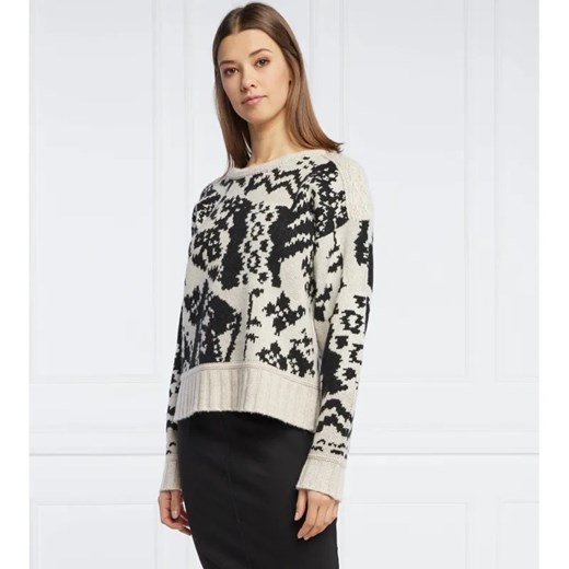 Marc Cain Wełniany sweter | Regular Fit ze sklepu Gomez Fashion Store w kategorii Swetry damskie - zdjęcie 184350269