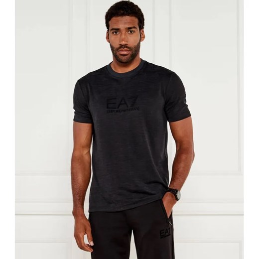 EA7 T-shirt | Slim Fit ze sklepu Gomez Fashion Store w kategorii T-shirty męskie - zdjęcie 184350306