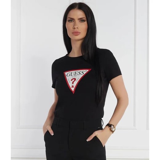 GUESS T-shirt | Regular Fit ze sklepu Gomez Fashion Store w kategorii Bluzki damskie - zdjęcie 184350319