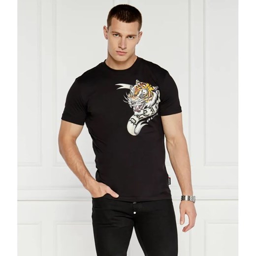 Philipp Plein T-shirt Tattoo | Regular Fit ze sklepu Gomez Fashion Store w kategorii T-shirty męskie - zdjęcie 184350367